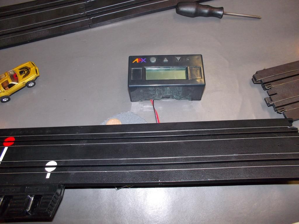 Afx slot car lap counter slot machine rainbow 4sh